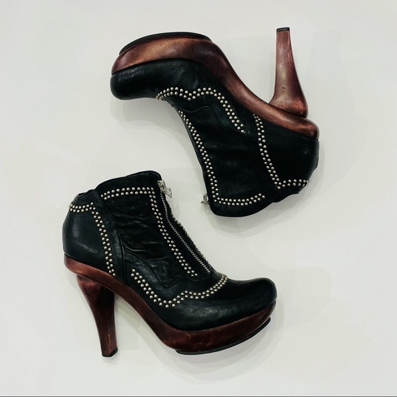 Calleen Cordero Free People Studded Booties 7 - Picture 5 of 13